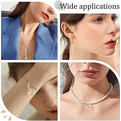 10Pcs 5 Styles Brass Micro Pave Clear Cubic Zirconia Pendants KK-BBC0022-13-1