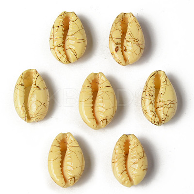 Natural Cowrie Shell Beads X-SSHEL-N0232-08F-1