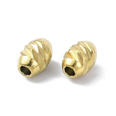 Ion Plating(IP) 316 Surgical Stainless Steel Bead STAS-H191-06A-G-1