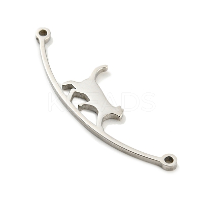 Non-Tarnish 304 Stainless Steel Connector Charms LS-STAS-Q255-02P-1