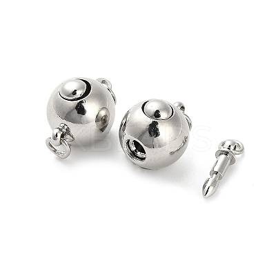 Brass Box Clasps KK-K299-01P-1