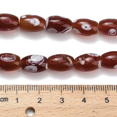Natural Agate Beads Strands G-F811-B01-01-1