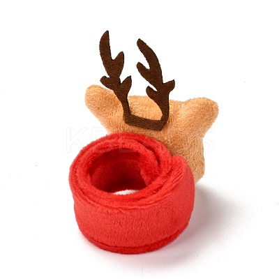 Christmas Slap Bracelets BJEW-B012-02-1