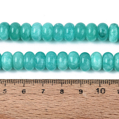 Natural White Jade Beads Strands G-Q613-01F-14-1