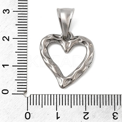 304 Stainless Steel Pendants STAS-B167-02P-1
