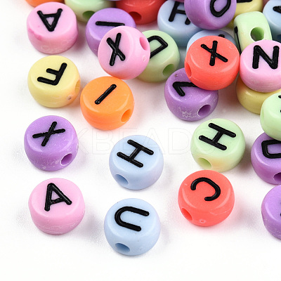 Opaque Acrylic Beads MACR-N008-51-C01-1