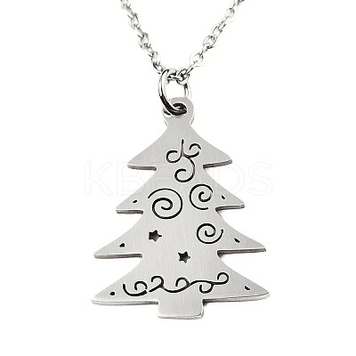 Non-Tarnish Christmas Theme LS-NJEW-S105-JN598-45-1-1