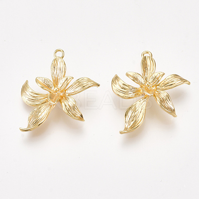 Brass Pendants KK-S350-199-1