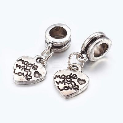 Alloy European Dangle Charms X-PALLOY-JF00001-15-1