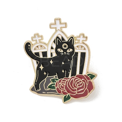 Halloween Enamel Pins JEWB-L021-01C-KCG-1
