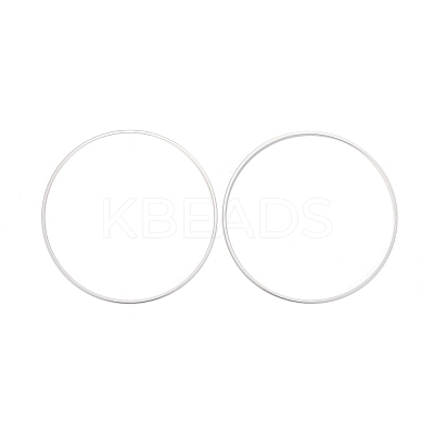 Brass Linking Rings KK-Y003-03N-S-1