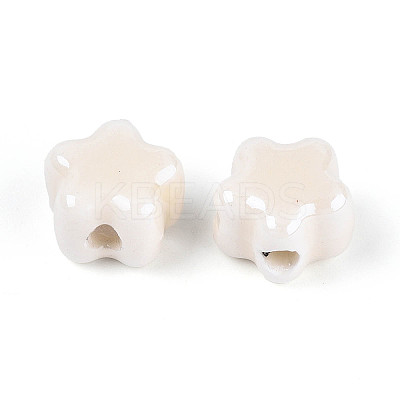 Handmade Porcelain Bead PORC-N011-04B-01-1