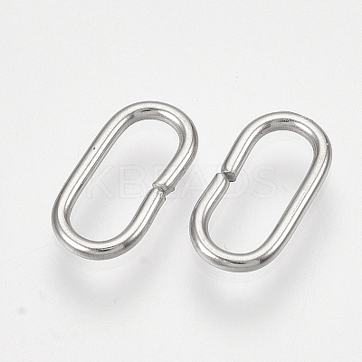 Non-Tarnish 304 Stainless Steel Linking Rings STAS-S079-83B-1