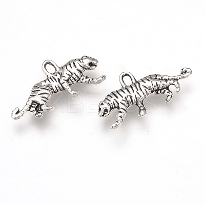 Tibetan Style Alloy Pendants X-TIBEP-T002-09AS-NR-1