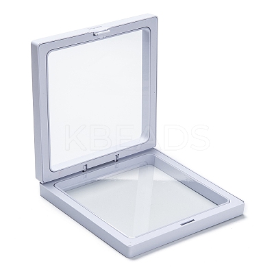 Square Transparent PE Thin Film Suspension Jewelry Display Box LS-CON-D009-01C-05-1