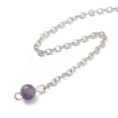 Natural Fluorite Teardrop Dowsing Pendulums G-K338-11P-03-1