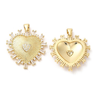 Rack Plating Brass Pendants KK-R146-06G-1