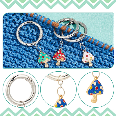 Alloy Enamel Shoe Charms PALLOY-AB00016-1