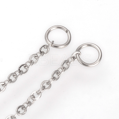 Tarnish Resistant 304 Stainless Steel Earring Findings X-STAS-S070-1
