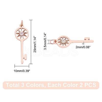 316 Stainless Steel Pendants STAS-UN0012-96-1