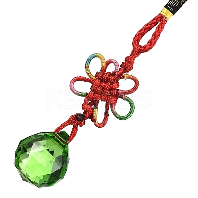 Glass Round Ball Hanging Ornaments LS-HJEW-Z006-01E-1