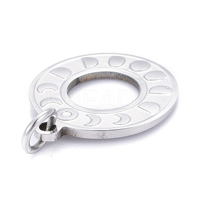 Non-Tarnish 304 Stainless Steel Pendants STAS-Z020-02P-1