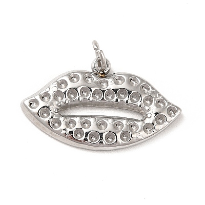 Tarnish Resistant 304 Stainless Steel Pendant Rhinestone Settings STAS-G295-32P-1