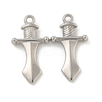 Non-Tarnish 304 Stainless Steel Pendants STAS-N103-134P-1