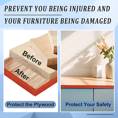 TPE Self-Adhesive Flexible Molding Trim DIY-WH0578-82C-02-1