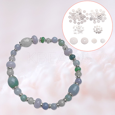 800Pcs 4 Style 316 Surgical Stainless Steel Beads STAS-SC0003-30-1