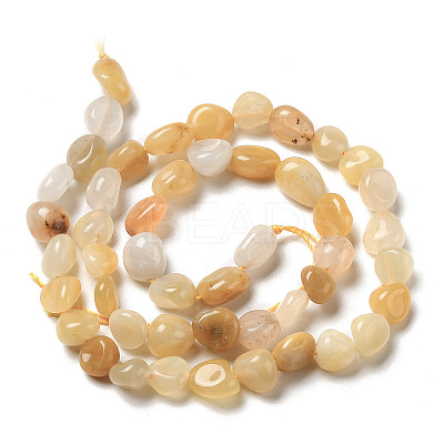 Natural Yellow Aventurine Beads Strands G-I351-A02-1