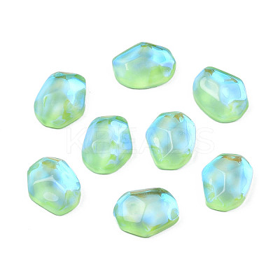 Glass Rhinestone Cabochons MRMJ-N029-07-04-1