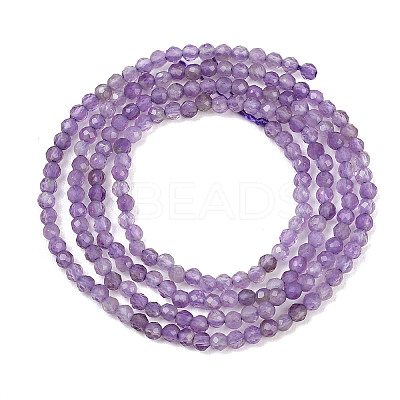 Natural Amethyst Beads Strands G-B171-C02-2mm-1