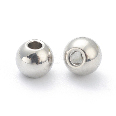 Non-Tarnish 202 Stainless Steel Beads STAS-I180-04B-P-1