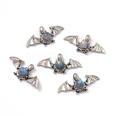 Natural Labradorite Pendants KK-A173-10AS-1