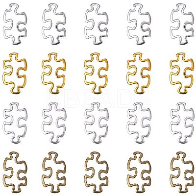 Tibetan Style Alloy Linking Rings TIBE-PH0004-89-1