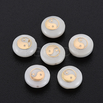 Natural Freshwater Shell Beads SHEL-S278-062-1