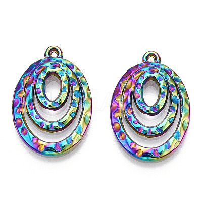 Ion Plating(IP) 304 Stainless Steel Pendants STAS-T063-215M-1