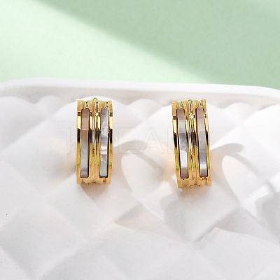 304 Stainless Steel Hoop Earrings EJEW-D331-14G-1