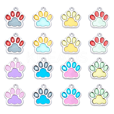 Zinc Alloy Enamel Pendants ENAM-PH0001-47-RS-1