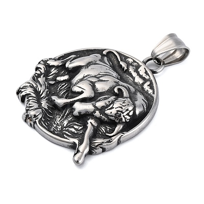 304 Stainless Steel Pendants LS-STAS-P367-04AS-1