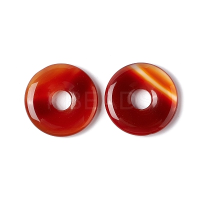 Natural Red Agate Pendants G-I331-01E-1