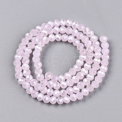 Electroplate Glass Beads Strands LS-EGLA-A044-J3mm-A02-1