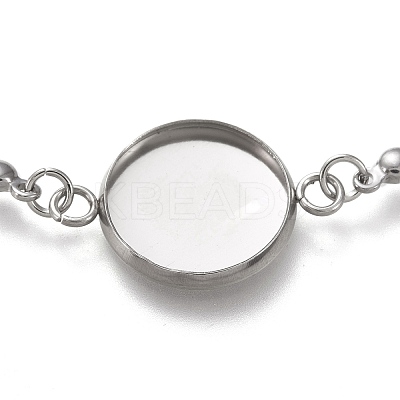 Tarnish Resistant 304 Stainless Steel Bracelet Making STAS-L248-001P-A-1