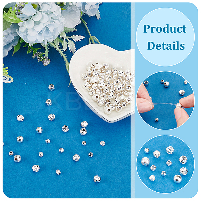 120Pcs 12 Styles Brass Beads KK-PH0005-91-1