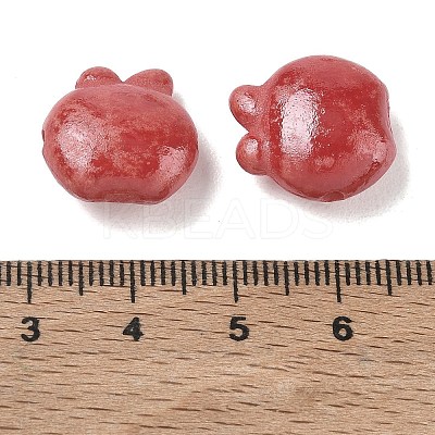 Vintage Handmade Porcelain Beads PR-CBA4F13-F04-1