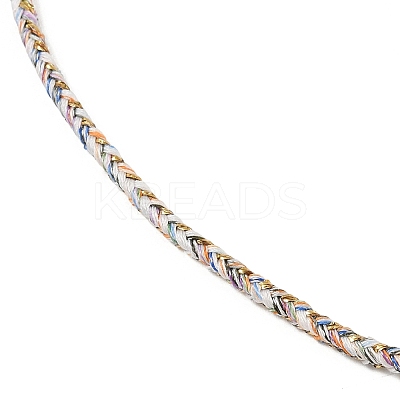 2.5MM Round Nylon Cotton Cord Necklace Making NJEW-C106-01RG-08-1
