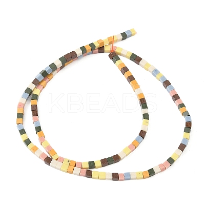 Handmade Porcelain Imitation Lava Rock Beads Strands PORC-A029-04-1