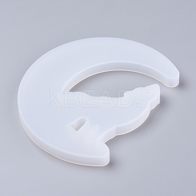 DIY Food Grade Silicone Moon Molds Sets DIY-TAC0007-35-1