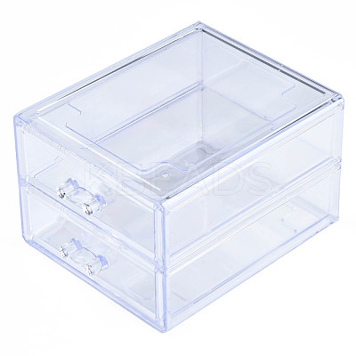 Double Layer Polystyrene Plastic Bead Storage Containers CON-N011-043-1